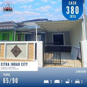 Dijual Rumah Bagus Full Renovasi Tipe 65/90 Citra Indah City (2767EN)