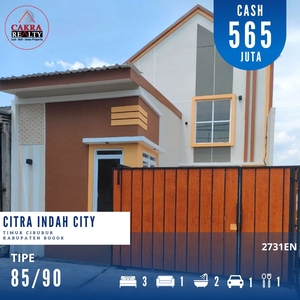 Dijual Rumah Cantik Full Renovasi Tipe 85/90 Citra Indah City (2731EN)