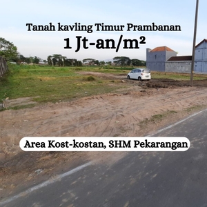 300 Meter Jl. Jogja Solo, Tanah Klaten Kemudo SHM