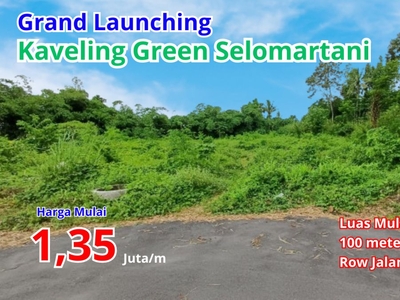 Dijual Tanah Jogja Selomartani Kalasan Sleman, Mulai 1,35 Juta/m
