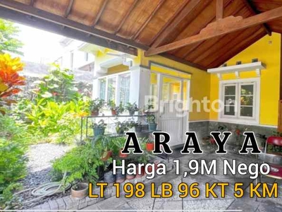 Rumah Araya Malang Pondok Blimbing Indah