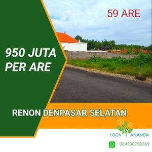 termurah 59 are Renon Denpasar selatan tanah di jual