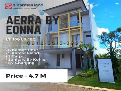 Korean home cluster aerra at eonna by bsd city sinarmas land mulai 4m