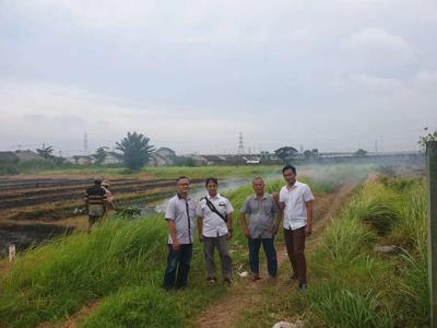 Tanah murah dekat pintu tol gabus