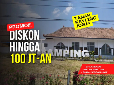 Area UMY, Tanah Residencial Jogja; Lahan Matang Siap Bangun