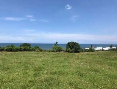 CLIFT FRONT LAND AT BALIAN BEACH WITH SUNSET AND OCEAN VIEW