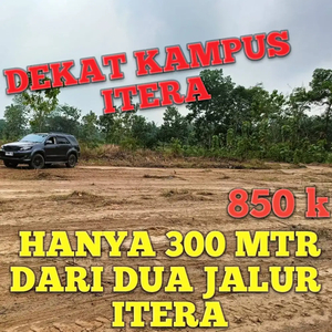 DEKAT DUA JALUR ITERA KORPRI COCOK BUAT RUMAH HUNI DAN KOSAN MURAH