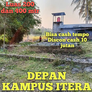 DI SEBRANG ITERA TANAH DIJUAL MURAH