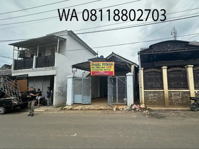 Dijual Bangunan Pinggir Jalan untuk Usaha di Nanggeleng Sukabumi