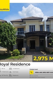 Dijual dijual rumah cluster terdepan royal residence