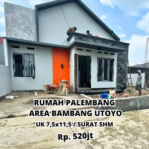 Dijual Rumah type 45 Pusat Kota Lokasi Bambang utoyo