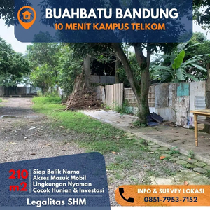 Dijual Tanah Bandung Dekat Tol Buahbatu SHM