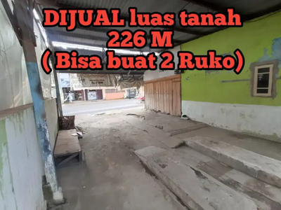 DIJUAL TANAH DAN RUMAH LUAS 226M , SHM