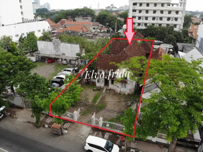 Dijual Tanah Pusat Kota Area Komersial di Jl Pandegiling Surabaya