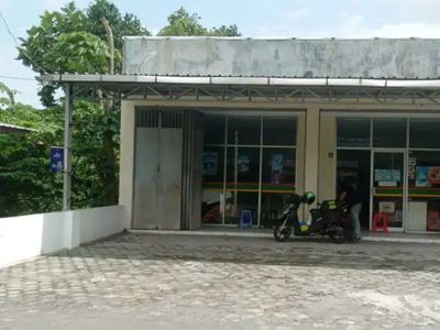 Dikontrakkan ruko bekas minimarket daerah strategis prambanan