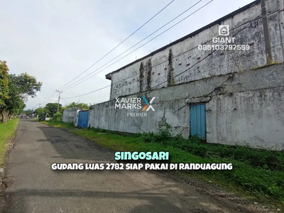 DISEWAKAN GUDANG Luas 2 Lantai Di Randuagung-Singosari Malang