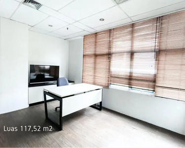 Disewakan Kantor Furnish 117,52 m2, Synthesis Tower-2 Jakarta Selatan