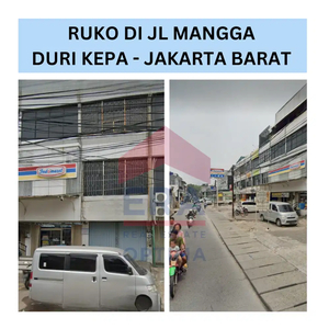 DISEWAKAN RUKO DI JL MANGGA, DURI KEPA, JAKARTA BARAT