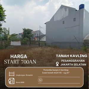 investasi tanah kavling Pesanggrahan Jakarta dekat tol rumah sakit