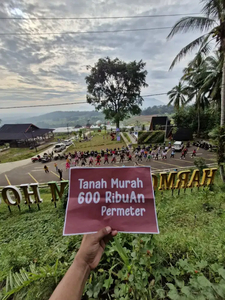 Jual cepat Tanah Murah kavlingan pinggir jalan buat invest Bogor
