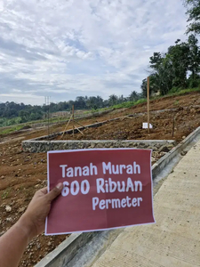 Jual cepat Tanah Murah pinggir jalan buat invest bikin villa bogor