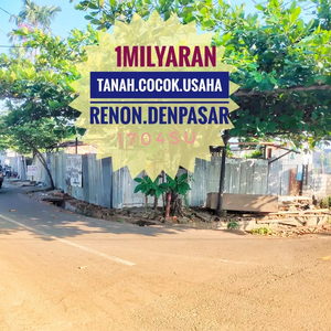 Jual Tanah Cocok Usaha Ruko Renon Denpasar Bali