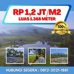 Jual Tanah Lembang Dengan View Danau Dan Gunung