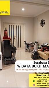 MURAH LUAS Rumah Wisata Bukit Mas 2 Surabaya Barat Minimalis Modern 2 Lantai SPESIAL 5+1 Kamar Tidur