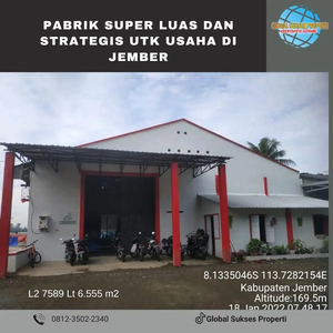 Pabrik Plus Mesin Lokasi Strategis Surat Ijin Usaha Lengkap Di Jember