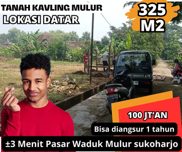 Pekarangan 325 m ±3 menit Pasar Mulur Sukoharjo