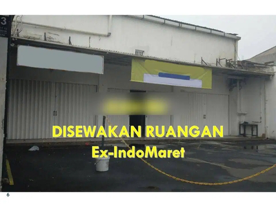 RUKO GUDANG KIOS PERUMAHAN DURI KOSAMBI EX INDOMARET SEMANAN 308 m2