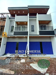 RUKO KOMERSIL DI JAGAKARSA JAKARTA SELATAN