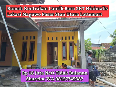 Rumah 2KT Murah Maguwo Lottemart Pasar Stan 16,5Juta Net
