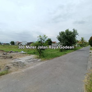 Sebrang Koramil Godean, Dijual Tanah Murah Dekat Ringroad Kota Jogja