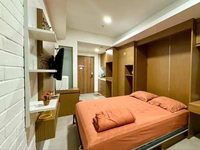 Sewa Apartemen Skandinavia Studio Siap Huni Bulanan dan Tahunan