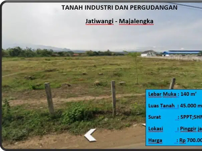 TANAH INDUSTRI DAN PERGUDANGAN