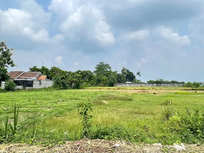 tanah murah di berbah prambanan sleman jogja 500 meter ke wisata lava