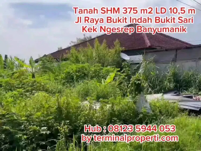 Tanah Murah SHM di Bukit Sari Dkt Citrasun Garden Kel Ngesrep