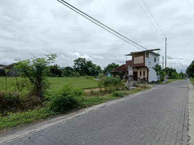 Tanah murah strategis di Berbah dekat RSUD Prambanan Sleman Jogja