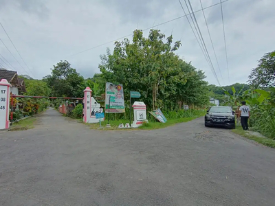 Tanah Pekarangan Murah, Lokasi Tepi Jalan di Prambanan Sleman