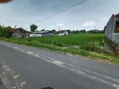 Tanah sawah lokasi pleret sumber