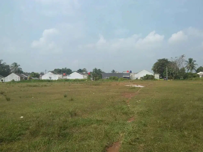 Tanah Strategis PADAT RATA Pinggir Jalan Kab Tangerang