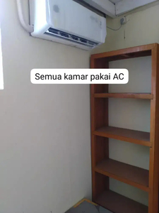 Termurah! Kamar Kost AC + FREE Listrik Wifi + FREE iuran Air Sampah