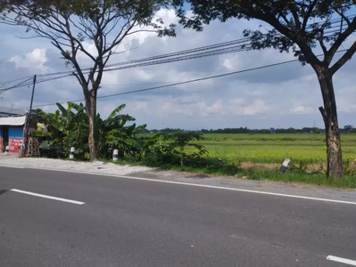 Tnh zona Industri di Jl Raya Solo-Klaten Dekat Exit Tol