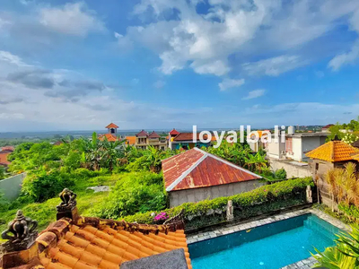 Villa 3 Kamar Tidur Pemandangan Teluk Di Jimbaran, Badung, Bali