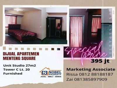 Dijual Apartemen Menteng Square Studio