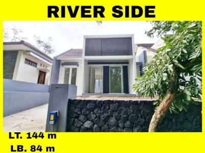 Dijual rumah riverside blimbing dekat exit tol kota malang