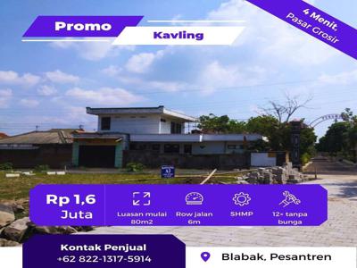 Dijual Tanah 3 Menit SDN Blabak 1 Kediri