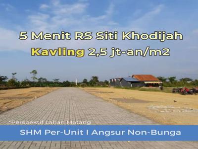 Kavling Tanah Kediri Dijual SHM 3 Menit Simpang Lima Gumul