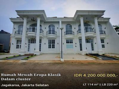 Rrumah Mewah Jagakarsa Dalam Cluster